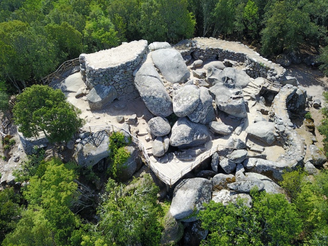 Vue générale d'U Casteddu