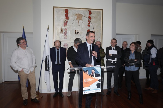 Rassemblement des candidats à la sélection corse des Olympiades des métiers 2018