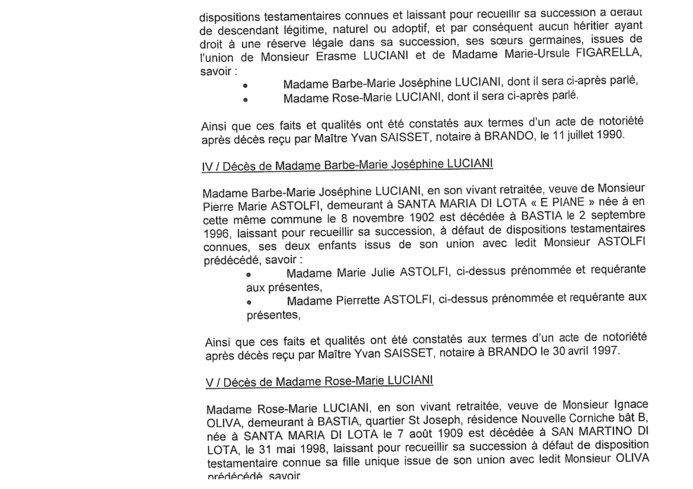 Avis De Creation De Titre De Propriete Commune De Santa