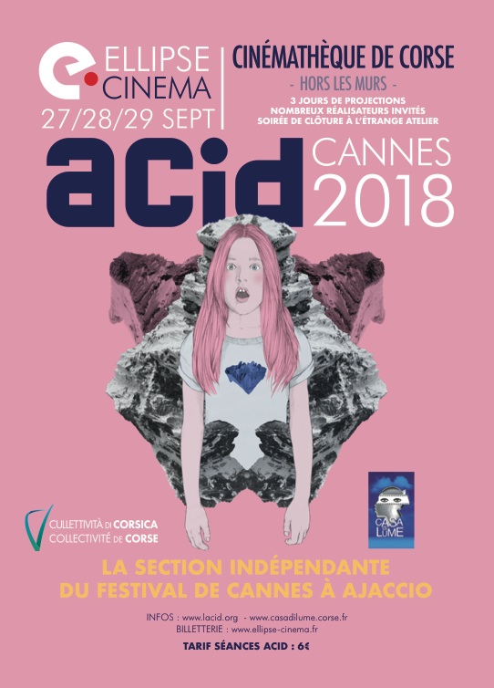 La Cinémathèque de Corse « Hors les murs » en partenariat avec le Cinéma L’Ellipse et l’ACID (association du cinéma indépendant pour sa diffusion)  organisent du 27 au 29 septembre 2019 la reprise de la sélection indépendante du festival de Cannes 2