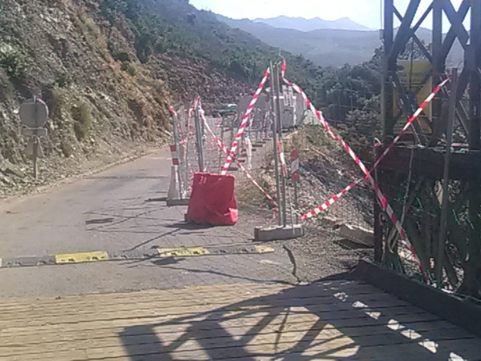 RD 80 ‐ section Olmeta di Capicorsu ‐ Ferringule : reprise des travaux et fermeture de la route de 22h à 7h sauf le week-end à partir du 1er octobre 2018