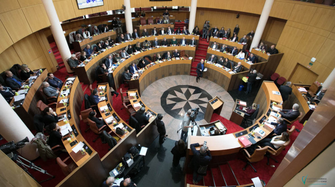 Session de l'Assemblée de Corse des 21 et 22 février 2019