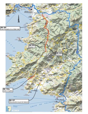 Projets routiers sur les secteurs de la RD 302 et 757 Projets routiers sur les secteurs de la RD 302 et 757