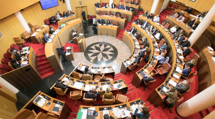 Session de l'Assemblée de Corse des 27 et 28 juin 2019