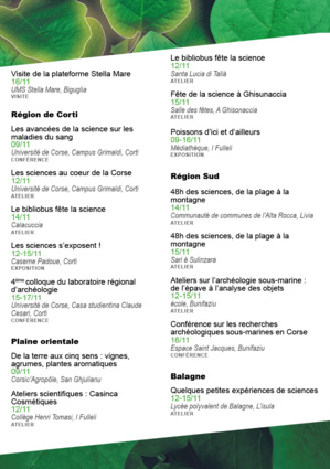 Fête de la Science  2019 découvrez le programme du 9 au 17 novembre 