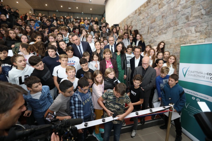 Inauguration du collège du Stilettu Inauguration du collège du Stilettu