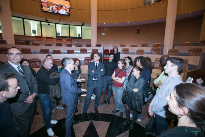 ​Visita di a 39sima  prumuzione « 39/19 » di l’Institutu Righjunale d’Amministrazione di Bastia