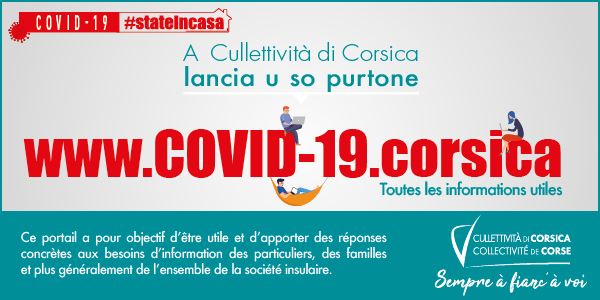 La Collectivité de Corse lance son portail dédié Covid-19.corsica La Collectivité de Corse lance son portail dédié Covid-19.corsica