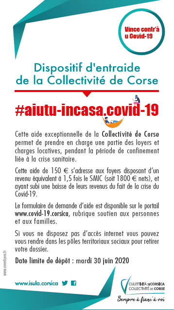Bénéficiez de l’aide #aiutu-inCasa pour prendre en charge une partie de votre loyer Bénéficiez de l’aide #aiutu-inCasa pour prendre en charge une partie de votre loyer