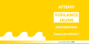 Point situation météo Ajaccio - vigilance jaune inondation