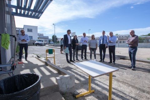 ​Visite du Président du Conseil exécutif de Corse au lycée professionnel Jules Antonini à Aiacciu