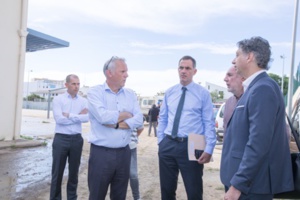 ​Visite du Président du Conseil exécutif de Corse au lycée professionnel Jules Antonini à Aiacciu