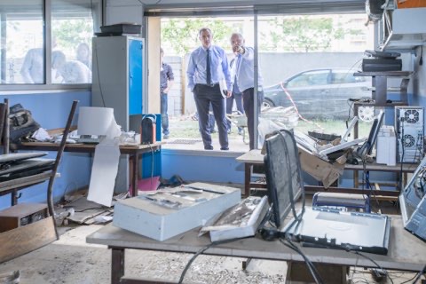 ​Visite du Président du Conseil exécutif de Corse au lycée professionnel Jules Antonini à Aiacciu