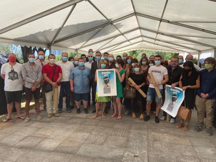 Cérémonie en l’honneur des « Makers Uniti »