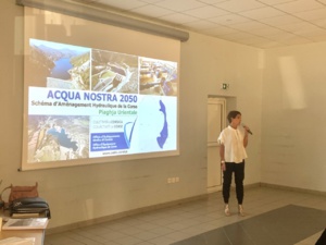 Présentation du Schéma d'Aménagement Hydraulique de la Corse : "Acqua Nostra 2050"