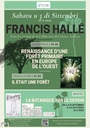 Cunfarenza di Francis Hallé, una vita in furesta   Cunfarenza di Francis Hallé, una vita in furesta