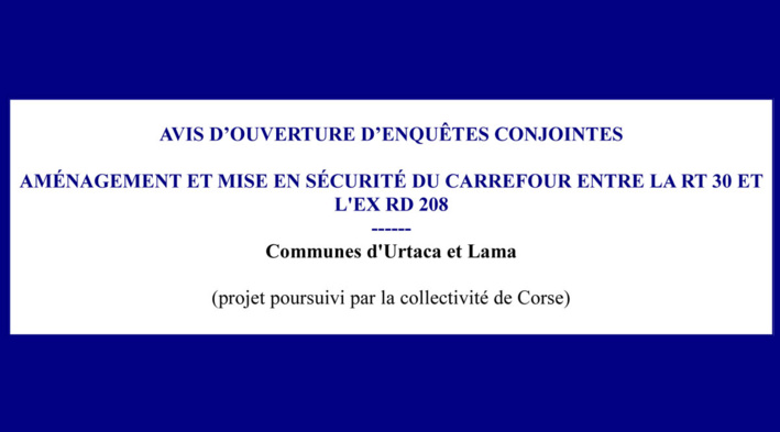 Avis d'ouverture d'enquêtes conjointes