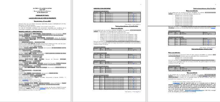 Avis de création de titre de propriété - Commune de Zonza ( Corse-du-sud) Avis de création de titre de propriété - Commune de Zonza ( Corse-du-sud)