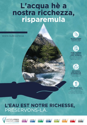 L'acqua hè a nostra ricchezza, risparemula !