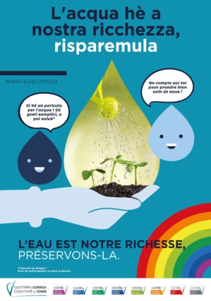 L'acqua hè a nostra ricchezza, risparemula !