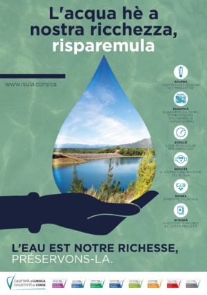 L'acqua hè a nostra ricchezza, risparemula !
