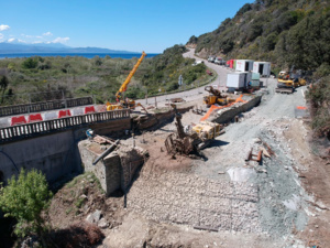 RD80 Pont d’Albu, Canari - La Collectivité de Corse informe les usagers sur l’avancement des travaux RD80 Pont d’Albu, Canari - La Collectivité de Corse informe les usagers sur l’avancement des travaux
