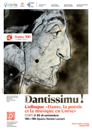 "Dantissimu !" Une programmation événement à l'occasion des 700 ans de la mort de Dante