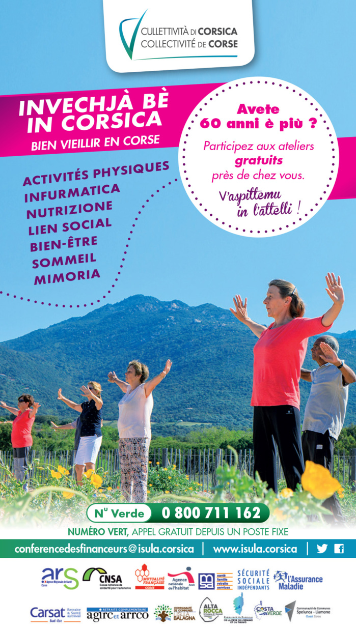 Invechjà bè in Corsica - Bien vieillir en Corse
