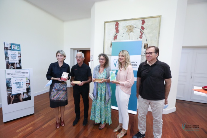 La Collectivité de Corse honore "U premiu di i lettori di Corsica 2020"