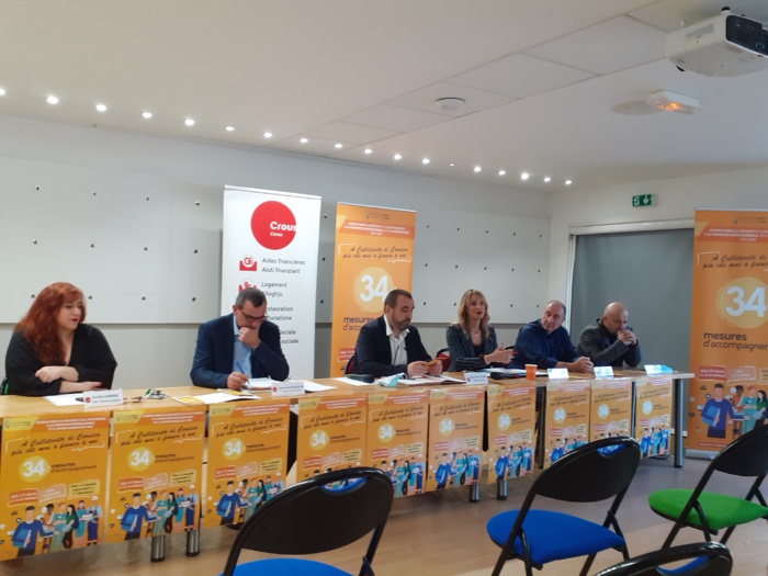 Signature de la nouvelle convention entre la Collectivité de Corse et le CROUS de Corse