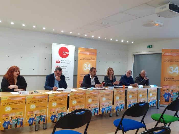 Signature de la nouvelle convention entre la Collectivité de Corse et le CROUS de Corse