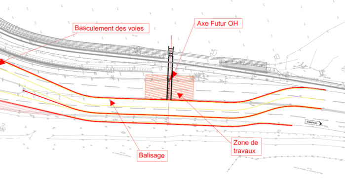 Infrastructures routières du Grand Aiacciu : RT 40 – Travaux de dénivellation du giratoire de la Gravona