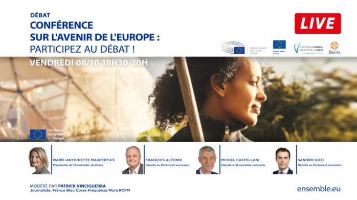 Visite de projets européens et Conférence sur l’avenir de l’Europe