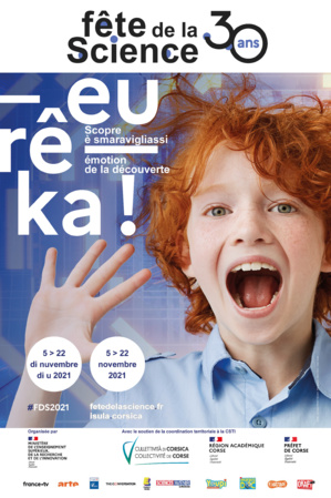 Fête de la science 2021 : Scopre è smaravigliassi ! Fête de la science 2021 : Scopre è smaravigliassi !
