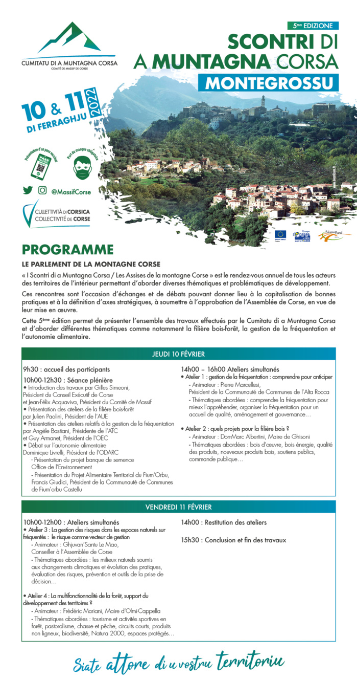 Scontri di a Muntagna corsa : 5ème édition à Montegrossu Scontri di a Muntagna corsa : 5ème édition à Montegrossu