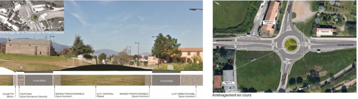 Infrastructures routières : U Castellà di Casinca - La Collectivité de Corse informe ses usagers sur les travaux