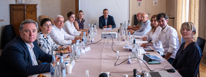 Réunion d'installation du Conseil exécutif de Corse, u 2 di luddu di u 2021 Réunion d'installation du Conseil exécutif de Corse, u 2 di luddu di u 2021