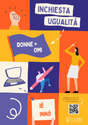 Enquête / égalité femmes-hommes : état des lieux auprès des 11-30 ans en Corse