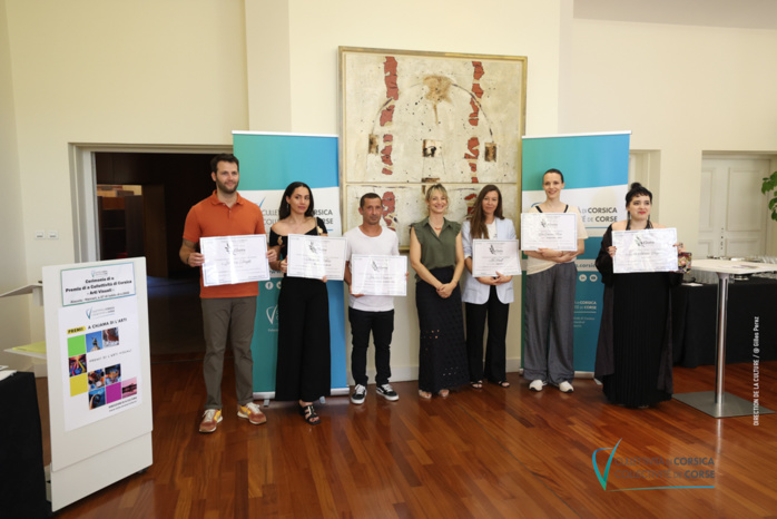 Cérémonie de remise des Prix - Premiu di a Cullettività di Corsica Arti Visuali et Premiu Talentu Cérémonie de remise des Prix - Premiu di a Cullettività di Corsica Arti Visuali et Premiu Talentu