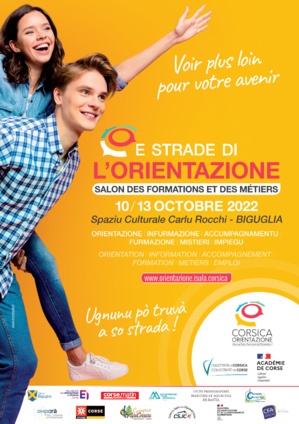 "E strada di l'orientazione" : Salon des formations et des métiers du 10 au 13 octobre 2022 au Spaziu Carlu Rocchi à Biguglia