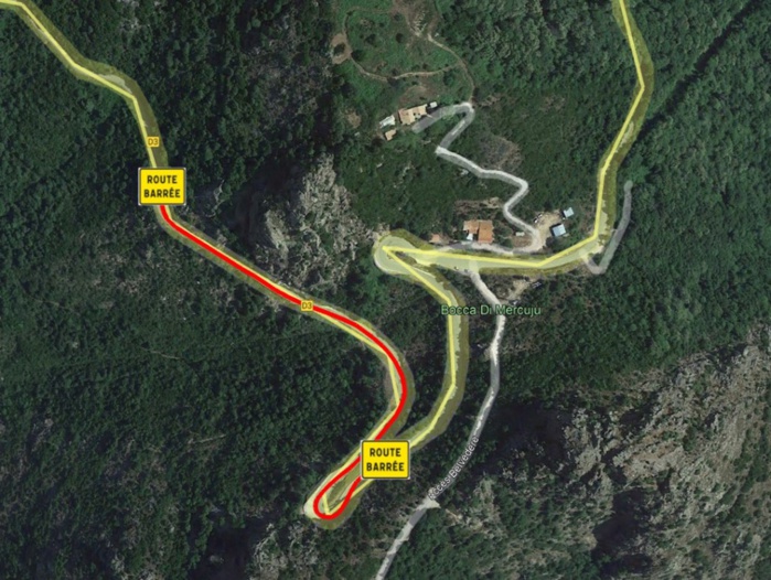 RD 3 : Cumuni di Todda è Ocana.  A Cullittività di Corsica metti in opara  travaddi par assicurà un ripali pitricosu