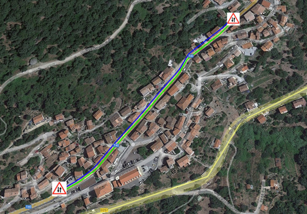 Phase de test : RT 40, Traverse d’Ulmetu. La Collectivité de Corse lance une expérimentation en faveur du rétablissement du double sens sur la traverse d’Ulmetu