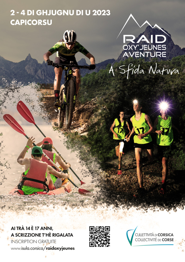 15e édition du Raid Oxy'jeunes Aventure - A Sfida Natura : les inscriptions sont ouvertes !