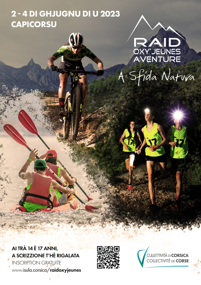 15e édition du Raid Oxy'jeunes Aventure - A Sfida Natura : les inscriptions sont ouvertes ! 15e édition du Raid Oxy'jeunes Aventure - A Sfida Natura : les inscriptions sont ouvertes !