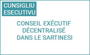 Conseil exécutif de Corse décentralisé dans le Sartinesi Conseil exécutif de Corse décentralisé dans le Sartinesi