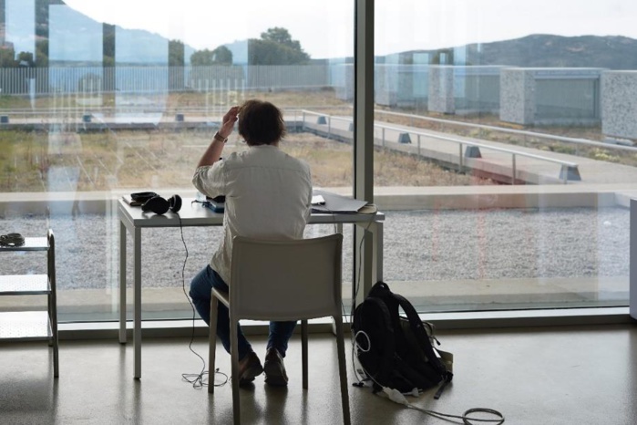 Florian Kiniques durant sa résidence, crédit photo: Florian Kiniques Florian Kiniques durant sa résidence, crédit photo: Florian Kiniques