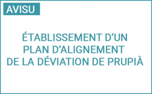Avis d’établissement d’un plan d’alignement conformément aux codes de la voirie routière et de l’expropriation Avis d’établissement d’un plan d’alignement conformément aux codes de la voirie routière et de l’expropriation