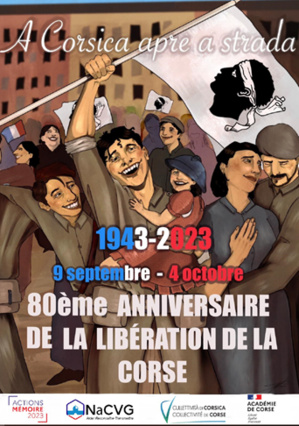 « Ottant’anni di a liberazione di a Corsica » La Collectivité de Corse commémore les 80 ans de la libération de la Corse « Ottant’anni di a liberazione di a Corsica » La Collectivité de Corse commémore les 80 ans de la libération de la Corse