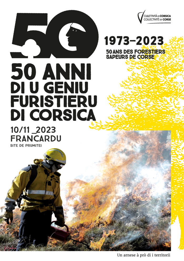 50 anni di u geniu furistieru di Corsica, le 10 novembre à Francardu 50 anni di u geniu furistieru di Corsica, le 10 novembre à Francardu