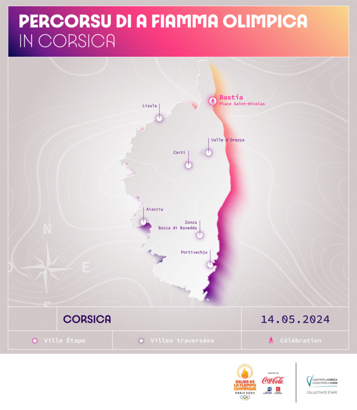 Fiamma Olimpica in Corsica : découvrez ceux qui porteront la Flamme au nom de la Collectivité de Corse et de tous les Corses